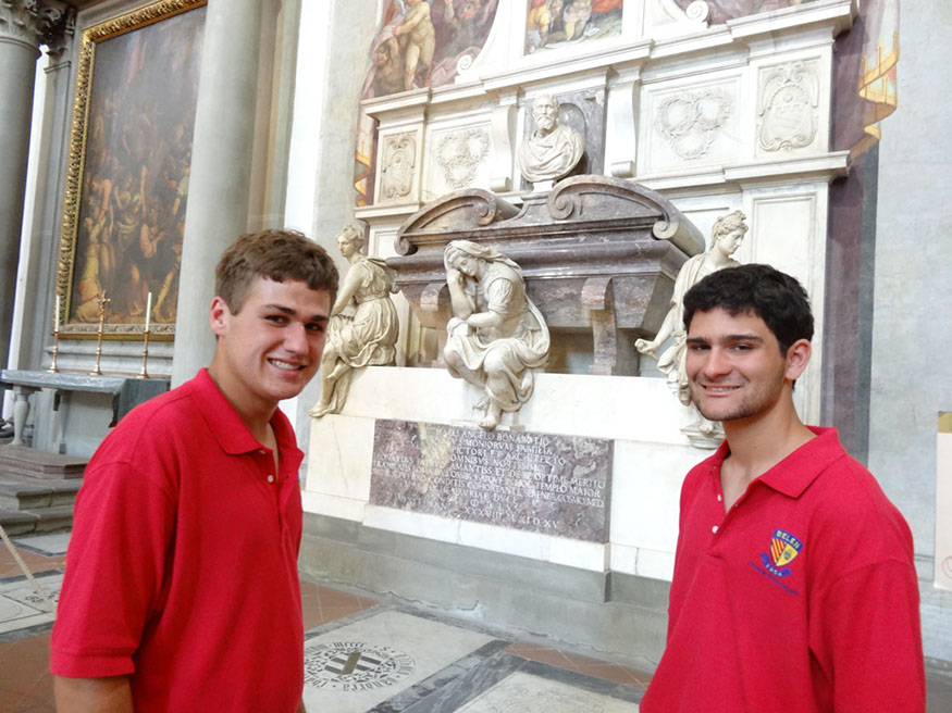 03 39 Tomb of Michelangelo at Sante Croce