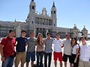 01 39 Mr. Padura's Group at Santa María la Real de La Almudena 