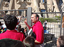 02 25 Fr. Christian Saenz, SJ, explains the meanings of the Gaudi design