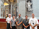 04 15 Belen Teachers in St. Peter's Basilica