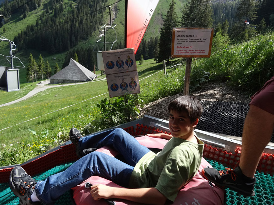 D 74 Ricky takes the plunge