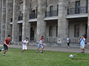 A 40 Belen's World Cup team practice
