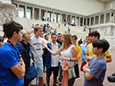 A 58 Humanities class at the Pergamon