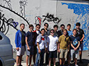 A 08 Dr. Gustavsen's Group at Berlin Wall