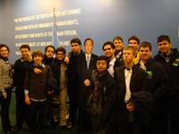 23. MUN team with UN Secretary General Ban Ki-moon