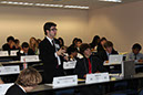 15 Michael Fuentes defending his position in a Moderated Caucus