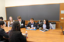 24 Sophomore, Peter Kiliddjian makes a point