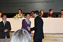 28 Nick Briscoe is recognized for his efforts to promote world peace