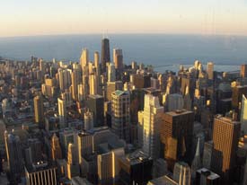 45 Chicago from Sears tower