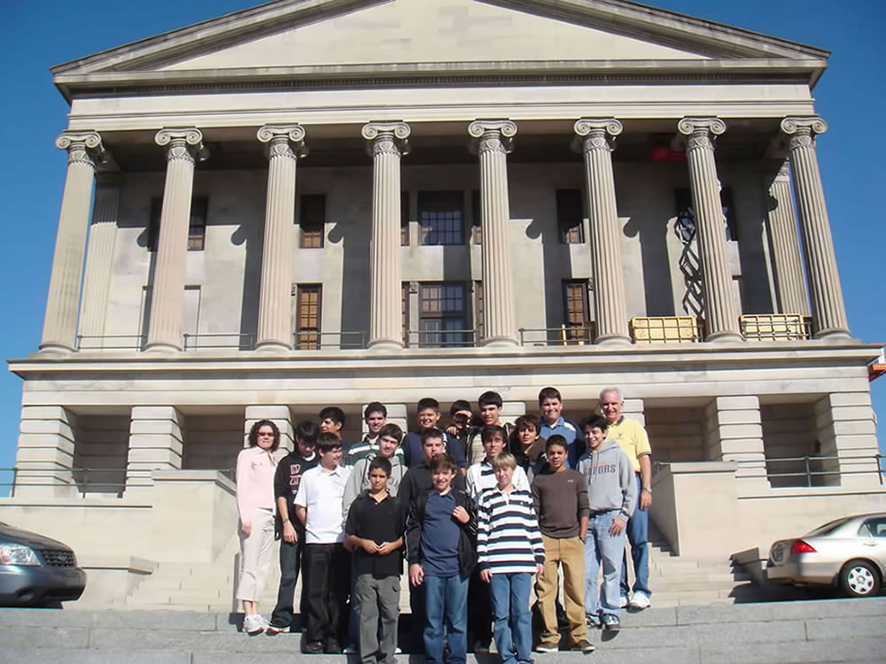 18 Belen MUN at Capitol of Tennessee