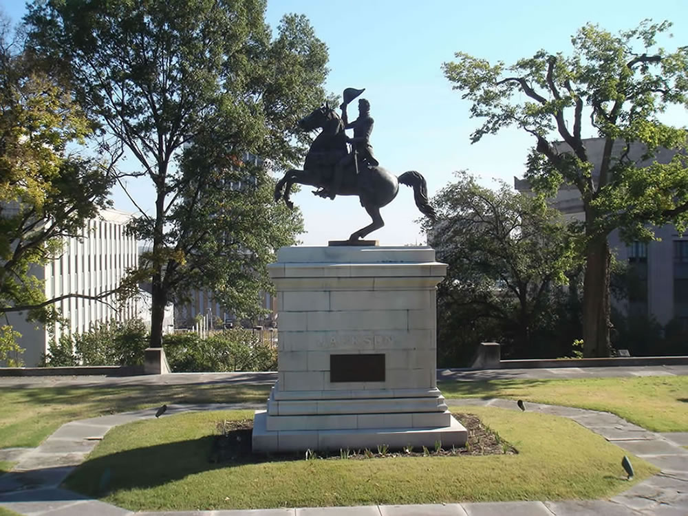 19c  Statue of Tennessee General and President Jackson