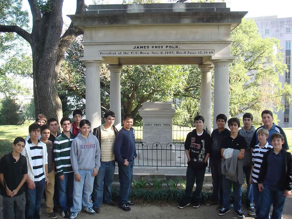 19d  Gravesite of President James Polk of Tennessee