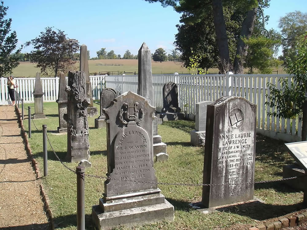 30 President Jackson's family gravesite