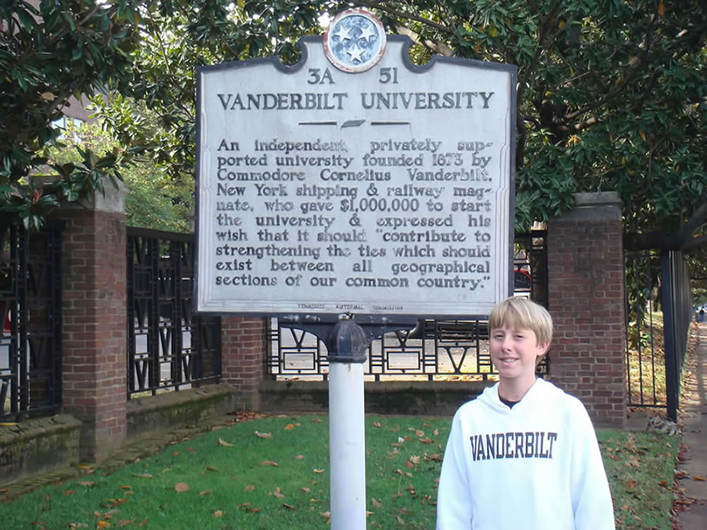 4  James Roen at Vanderbilt University