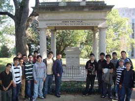 19d  Gravesite of President James Polk of Tennessee