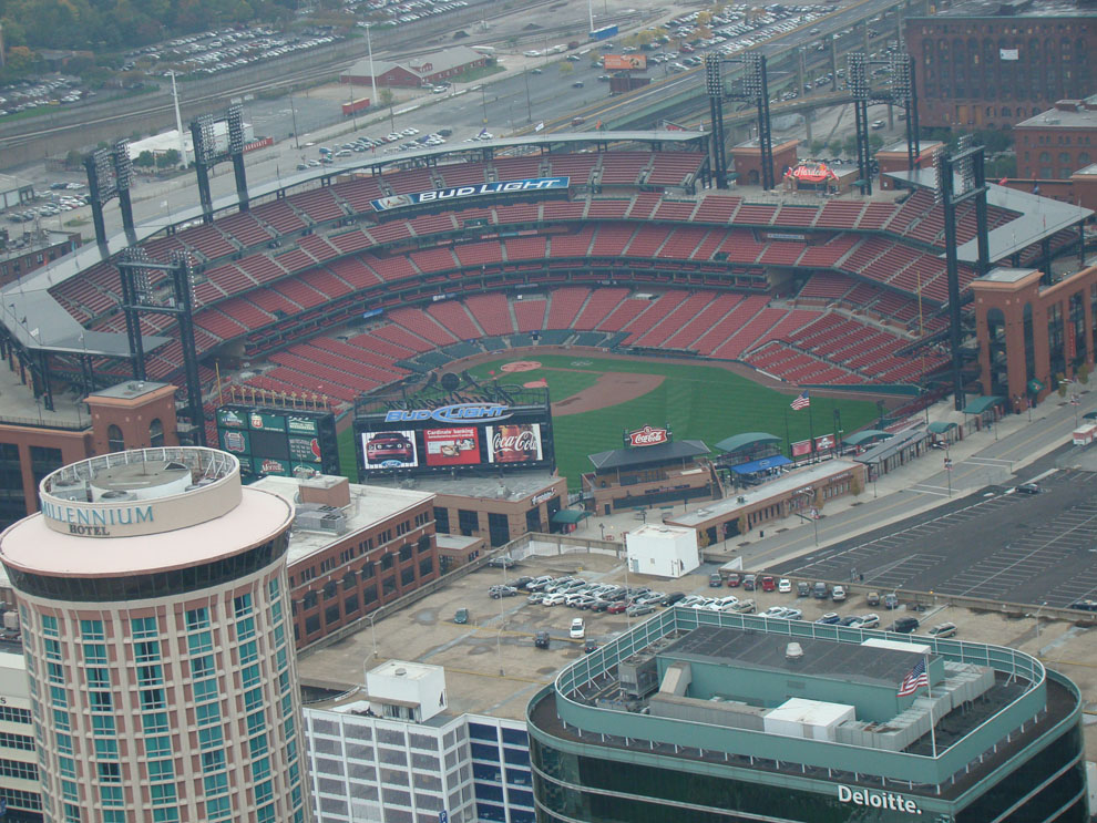 26. Busch Stadium. Home of the St. Louis Cardinals